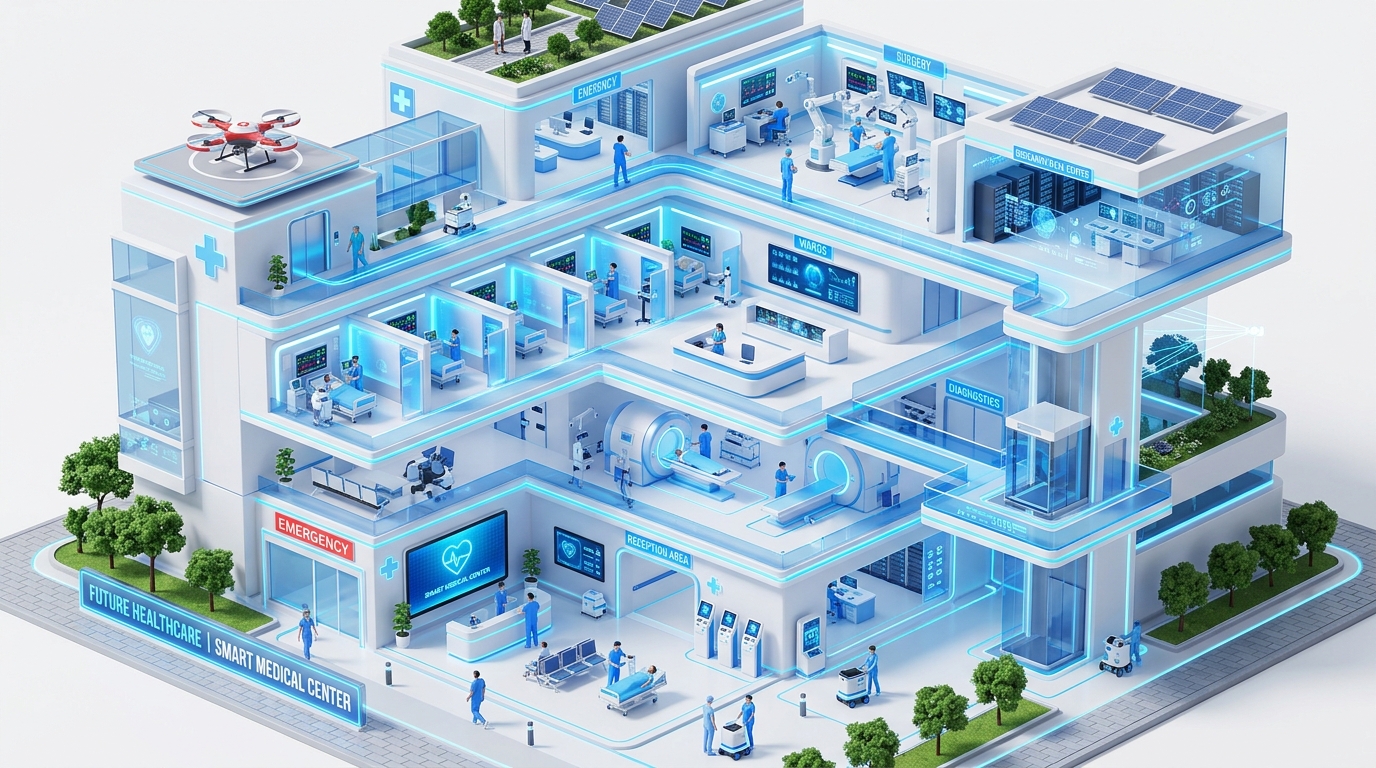 Hospital Management System interface banner